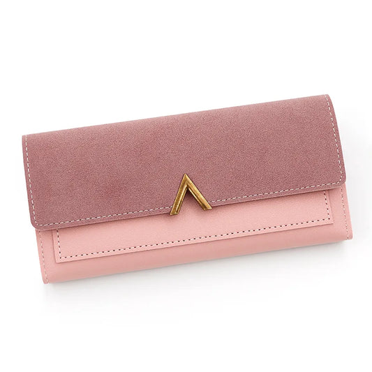 Long Purses For Women Wallet New Fashion Long Coin Purse Card Holder Small Ladies Wallet Female Hasp Mini Clutch billetera bolas.