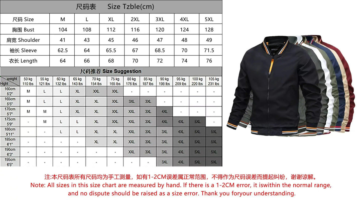 Spring Summer Bomber Jacket Men Black Casual Slim Fit Baseball Mens Jackets New Autumn Fashion High Quality Jackets for Men.