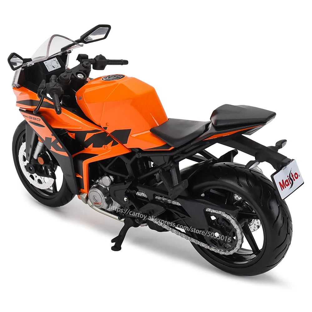 Maisto 1:12 KTM series KTM RC 390 690 DUKE 1290 simulation alloy motocross authorized motorcycle model toy car Collecting gifts.