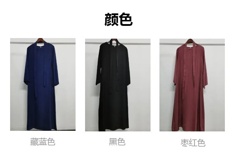 (No Scarf) Ramadan Eid Abaya Damen Dubai Luxury Kebaya Muslim Abayas Women Kaftan Long Dress Islam Dresses Caftan 9 Colors S-2XL.