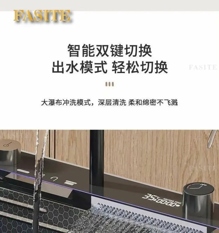 Whale Flying Rain Ultra Thick Kitchen Honeycomb Sink Stainless Steel Single Slot