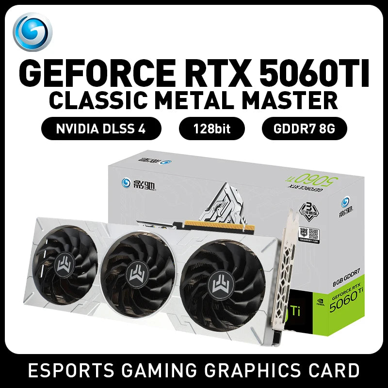 GALAX 5060ti rtx 5060 ti 256-bit GDDR7 Gaming Graphics Card Desktop placa de video Video Card RTX5060TI 8G.