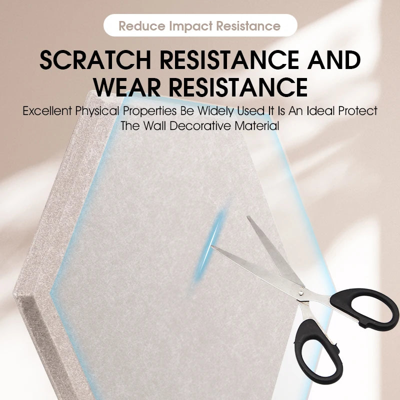 TOUO Acoustic Panel Sound Proof Decorative Wall Panels 12 PCS Acoustic Insulator High Density Noise Absorbing Isolator