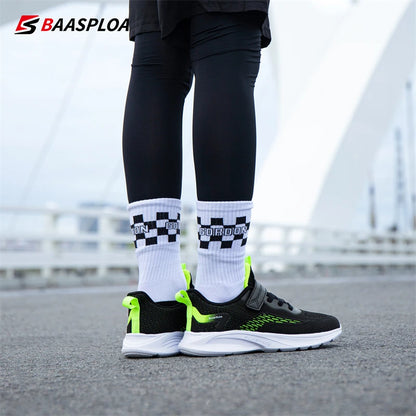 Baasploa Children Sneakers Boys Sports Shoe Tennis Casual Daily School Kids Running Shoes Walking Sneaker for Boys Free Shipping.