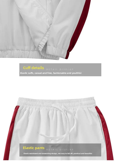 Trendy Men's Sportswear Set Casual Open Cardigan Sweatshirt Jacket with Pants Autumn Winter New Style Cross-Border Clothing