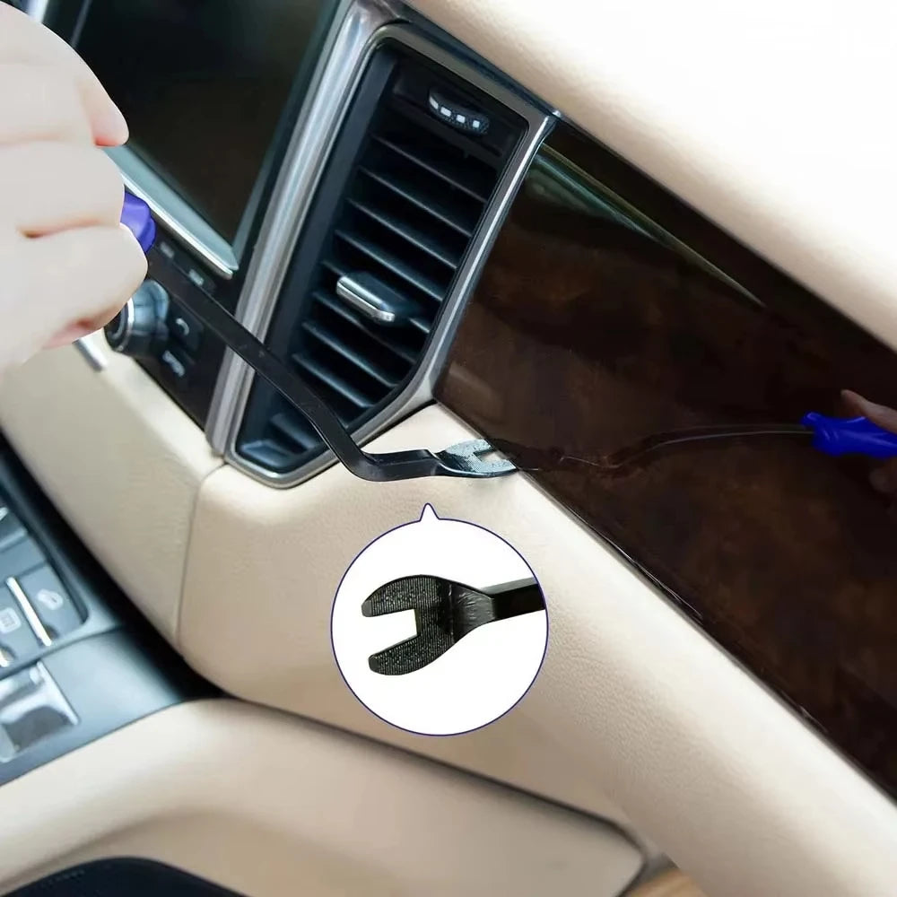 Auto Werkzeugset Tür Armaturenbrett Radio Panel Demontage Innenraum Kunststoffclips Reparatur Installationskit langlebig und praktisch für Auto-Innenausstattung