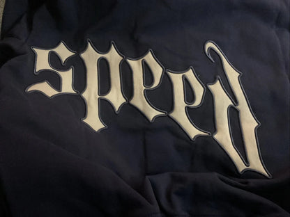 Y2k Retro Zipper Hoodie and Sweatpants 2-piece Set Washed Cotton Men Women Tracksuit Gothic Letter Loose Sweatshirt Jogger Suit.