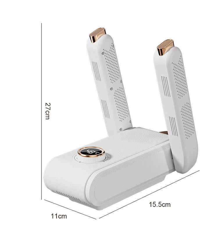 Portable Foldable Electric Shoe Dryer UV Blue Light UV Sterilization Deodorizing Shoe Dryer Fast Drying Household Shoe Dryer