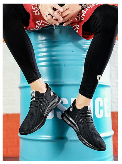 2023 New Spring Autumn Men's Shoes Sports All-match Middle-aged And Elderly Casual Shoes Breathable Fashion Men's Cloth Shoes