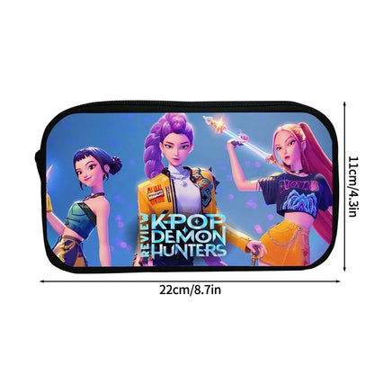 Kpop Demon Hunter Federmäppchen Cartoon Huntrix Federmäppchen Student Stiftetui Schule Schreibwaren Box.
