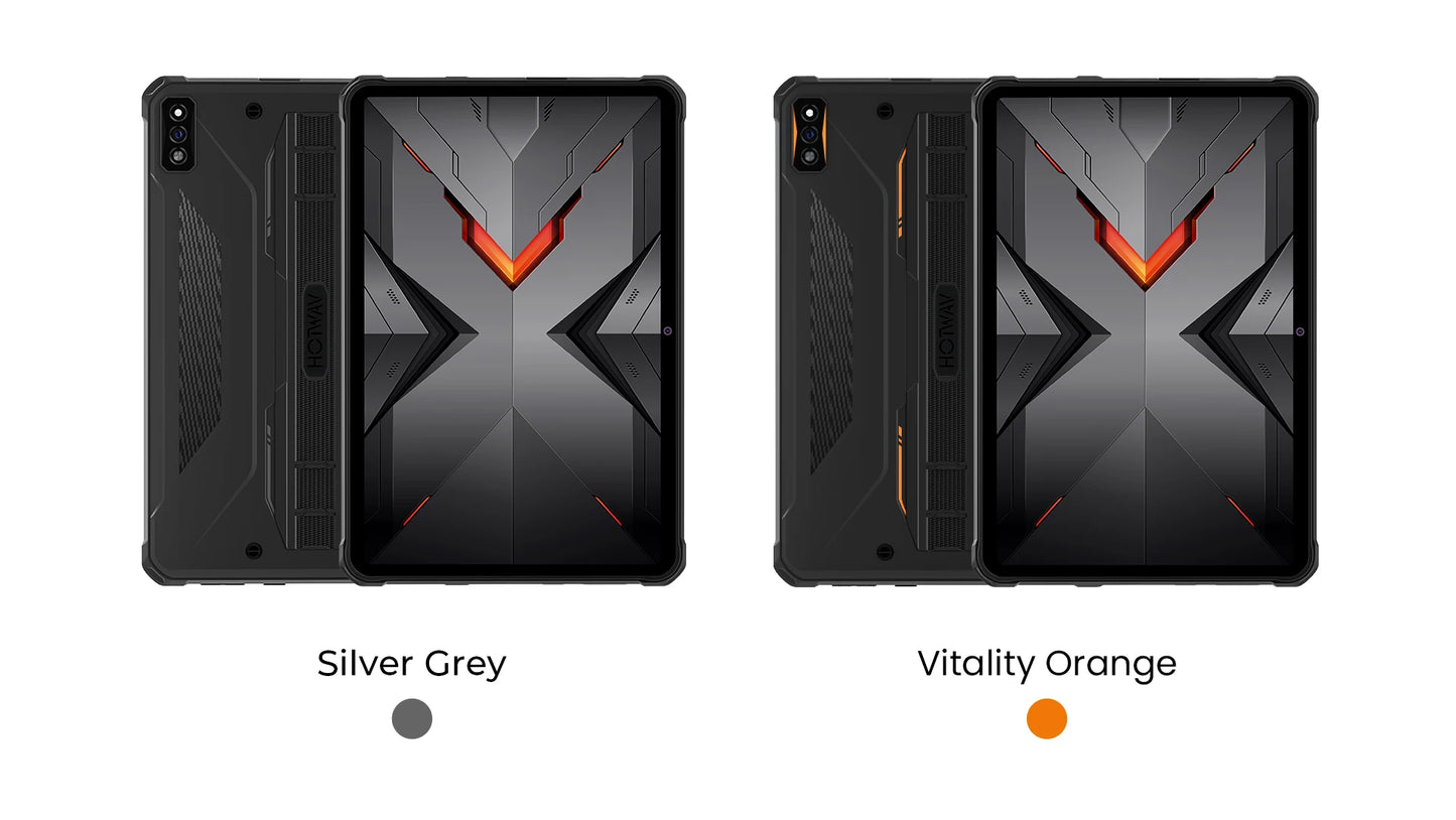 Rugged Tablets HOTWAV R7 12GB(6+6) 256GB 10.1'' 16MP+16MP Android 13.0 15600mAh large battery 20W Dual SIM 4G GPS