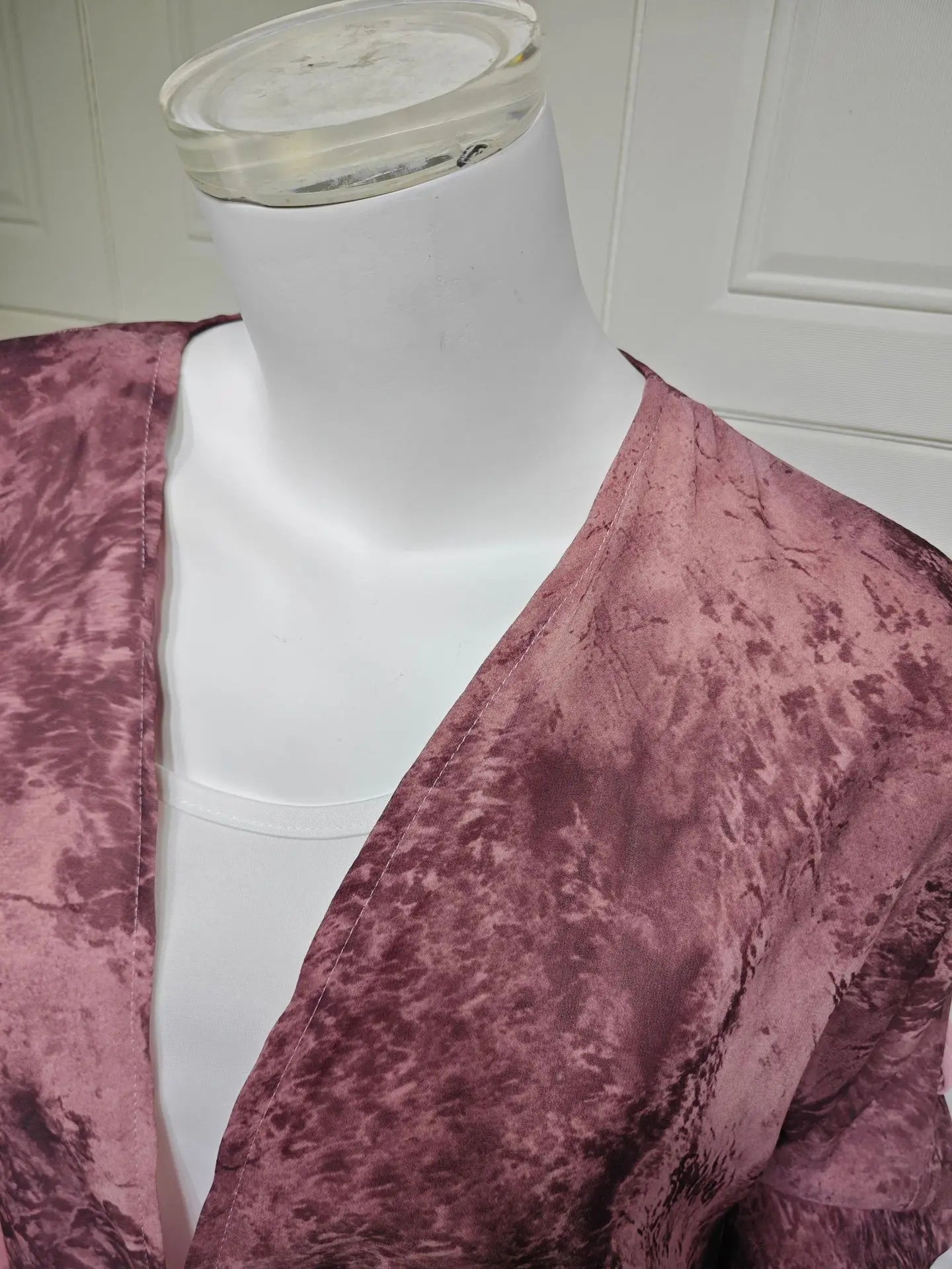 Ramadan Eid Tie Dye Butterfly Bow Muslim Modest Kimono Abaya Damen Dubai Luxury Islam Women Kebaya With Hijab Kaftan Robe Femme