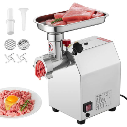 SucceBuy Meat Grinder 4.5 Lbs-9.2Lbs/Min Capacity Electric Meat Mincer w/ Blade Grinding Plate Sausage Maker for Kitchen Home.