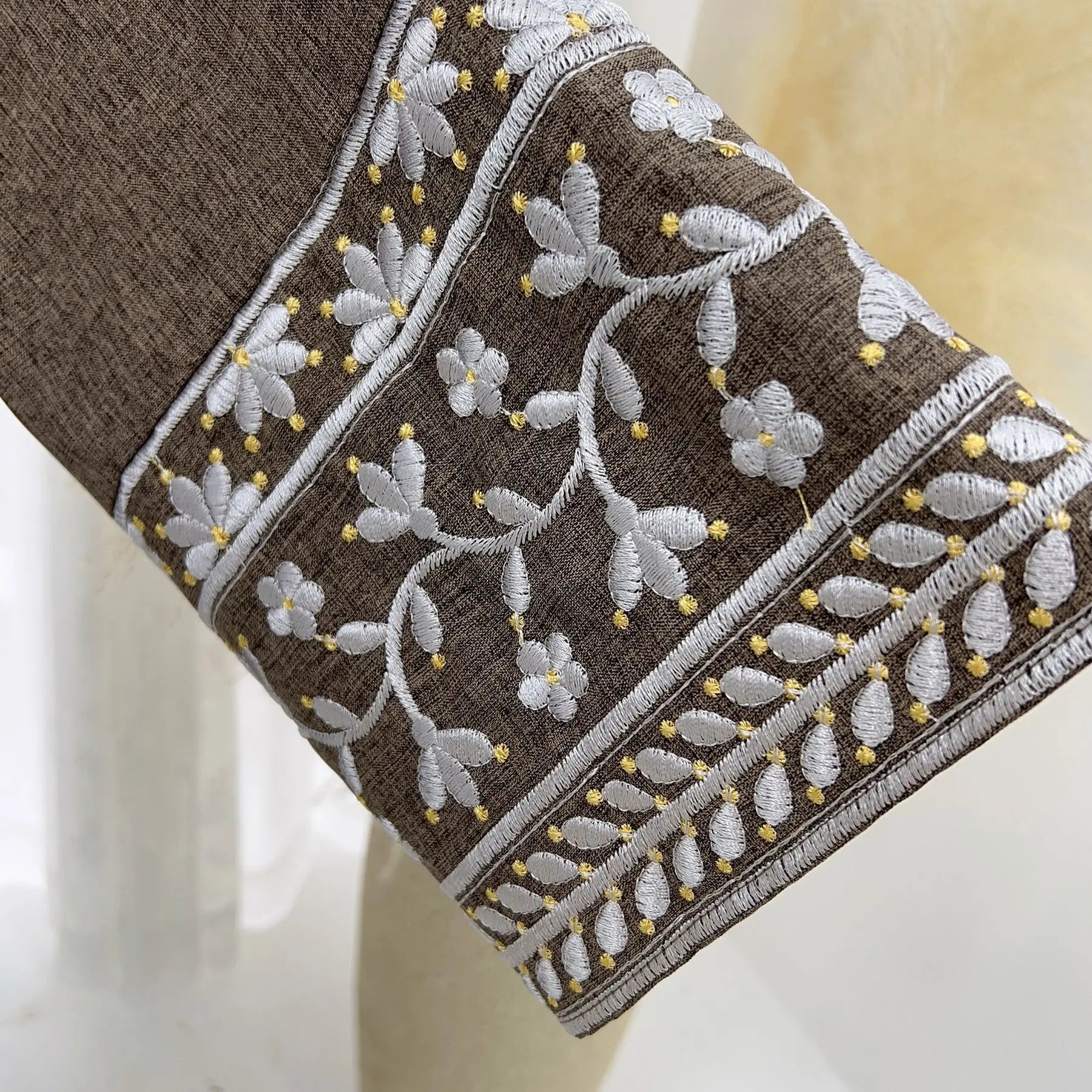 Modest Embroidered Kimono Dubai Abaya Middle East Türkiye Elegant Dress Eid Ramadan Kebaya Abayas F Women Caftan Marocain Femme.