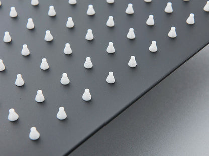 Bathroom Shower Head Chrome Ultrathin Rainfall Bath Head Wall Mounted Stainless Steel Bathroom Shower Accessories