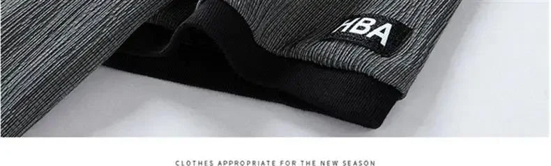 Summer Casual Ice Silk Short Sleeve T-Shirt Shorts Set for Men Fashionable Two-Piece Outfit Lightweight Sportswear Combo.