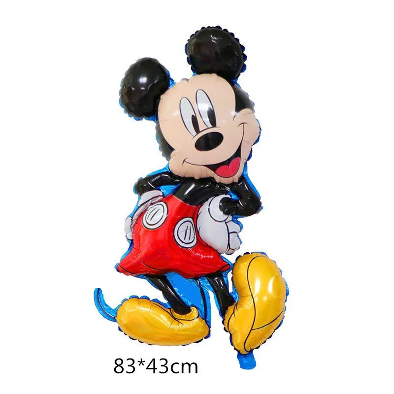 Cartoon Mickey und Minnie Folienballon Mickey Mouse Heliumballon Geburtstag Party Dekoration Kinder Babyparty Globos.