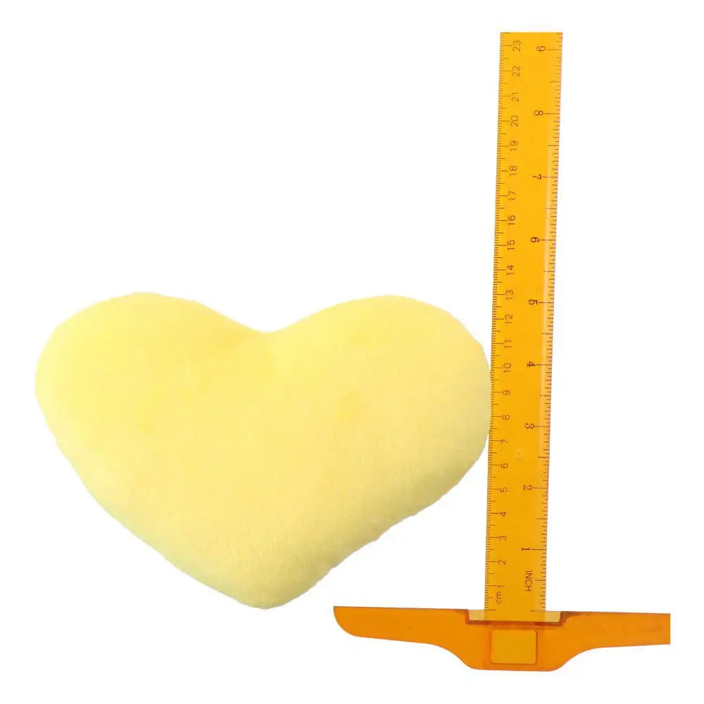 PP cotton Soft Pillow Comfortable Heart Plush Pillow Red Color Pink Color Stuffed Pillow Heart Shape Home Decorative.