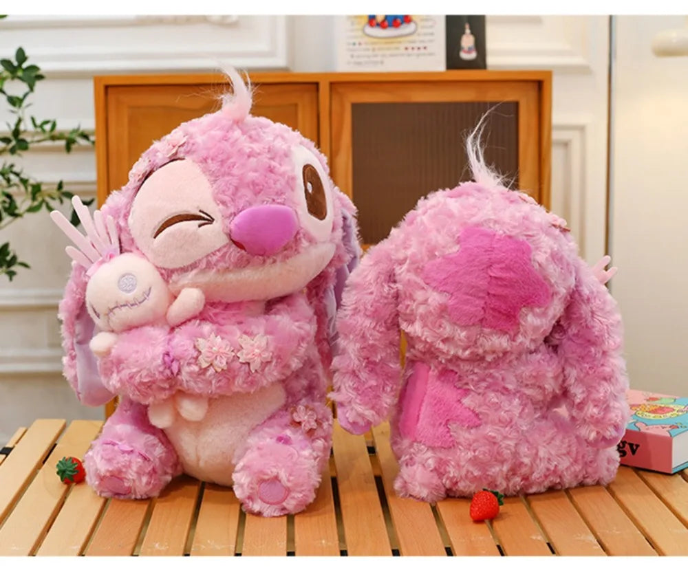 70cm Big Size Disney Lilo & Stitchanime Plush Stuffed Doll Room Decoration Peluche Pillow Angel Plushies Ornaments Gifts