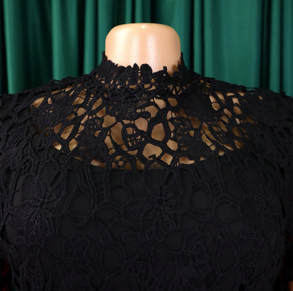 Elegant Jumpsuits & Rompers for Women O Neck Lace Patchwork Short Sleeve Sashes High Waisted Luxury Birthday Party Dinner Outfit