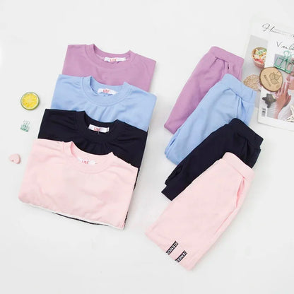 LZH Spring Autumn Girls Sports Suits Children Clothing Toddler Clothes Lace Warm Hooded Costume Outfit Kids Tracksuit Sets 3-8Y.