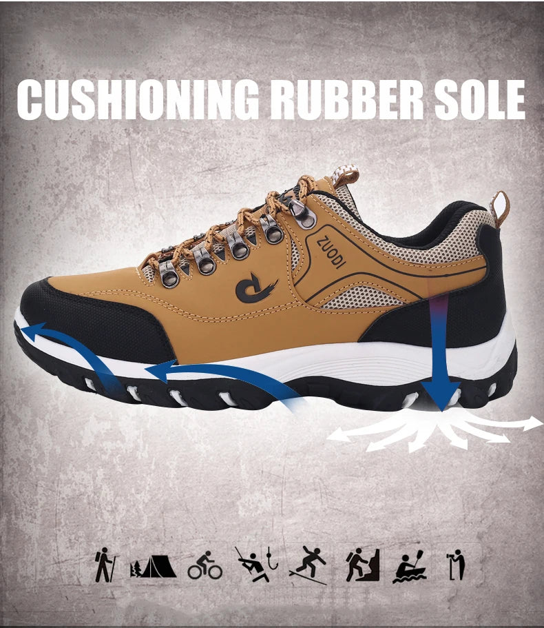 Outdoor Hiking Shoes for Men Camping Running Walking Jogging Sneaker Boots Waterproof AntiI-Slip Sport Shoes Zapatos Hombre.