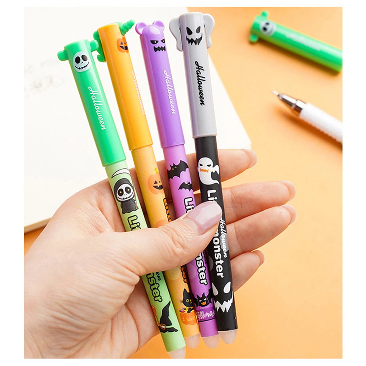 4 teile/satz Festival Serie Löschbaren Blauen Gel Stift Student Writing Büro Unterschrift Neutral Stift Schule Liefert Schreibwaren.