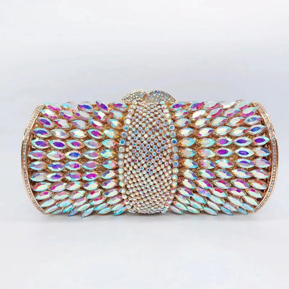 Diamond Dinner Hollow Rhinestone Banquet Clutch Bag Handtassen Dames Bolsos De Fiesta Para Mujer Boda Women's Rhinestone Handbag