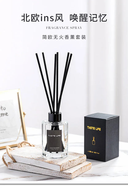 Fire-free aromatherapy 120ml essential oil Hotel home air continuous fragrance Toilet deodorant mosquito repellent aromatherapy.