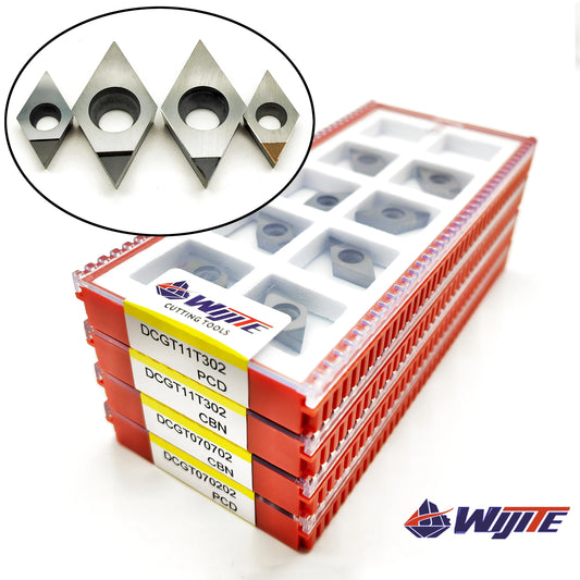 Pcd cbn dcgt070202 04 dcgt11t302 04 nc Werkzeug maschinen werden für Kupfer und Aluminium und andere Nichte isen metall dreh werkzeuge verwendet