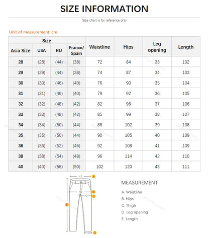 Spring Men's Light Blue Slim Jeans Stylish Casual Stretch Fabric Denim Pants Classic Trousers Smoke Gray.