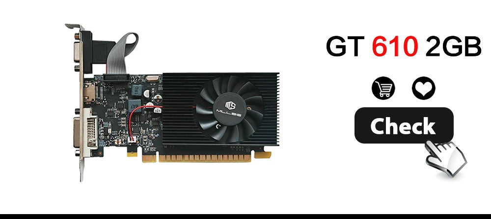MLLSE GT 730 4GB GT 740 4GB Graphics Card GDDR3 128Bit DVI VGA PCI-E 3.0 Geforce GPU Gt 730 Gaming Video Card Placa De Video.