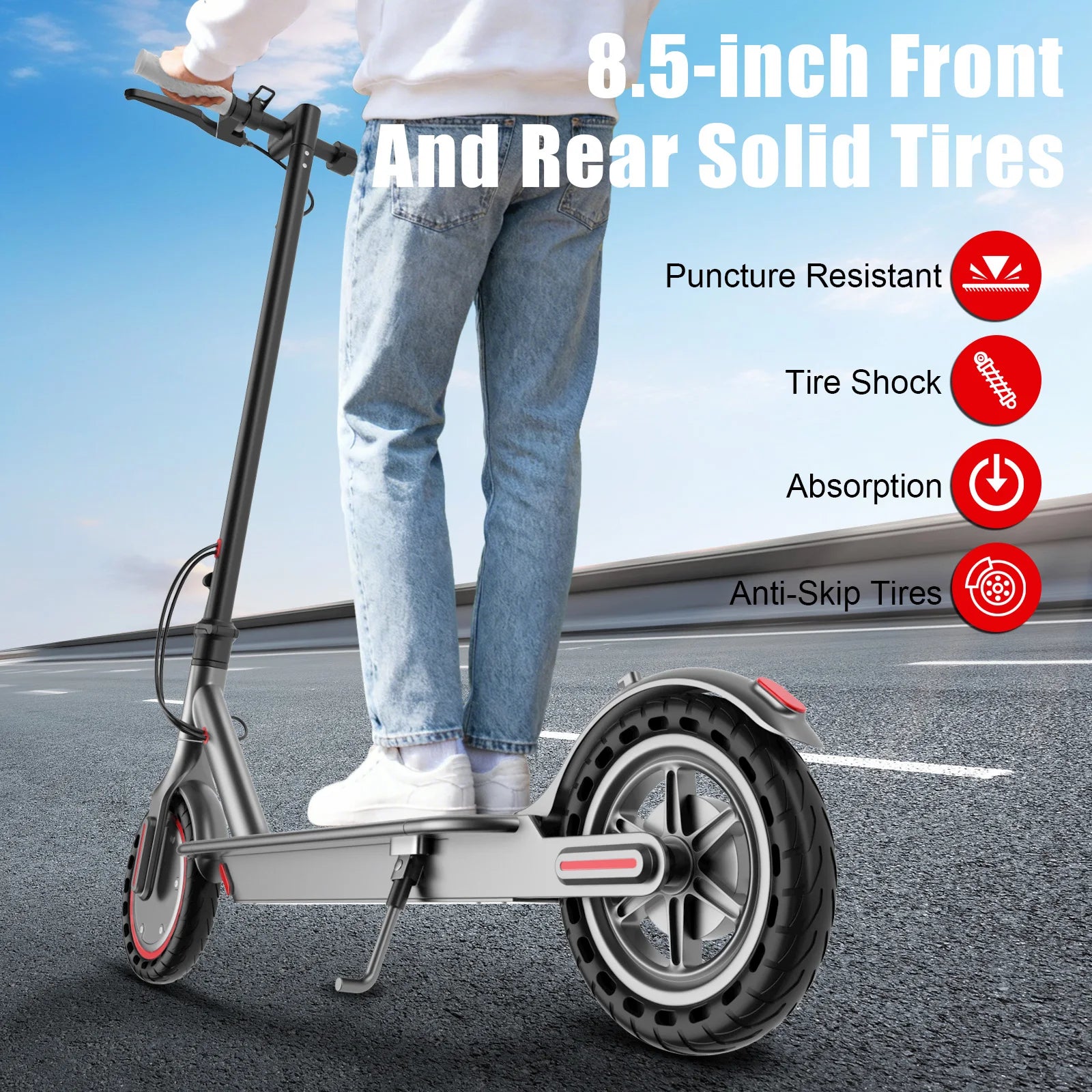 AOVOPRO TX01/365GO Electric Scooter 2025 New Design 350W Super Power Folding Dual Brake Electric Scooter 31KM/H 5-28KM Range.
