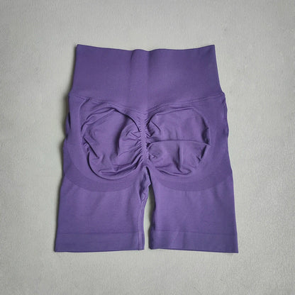 Yoga Shorts Women Sports Shorts Seamless Gym Workout Shorts High Waist Push Up Fitness Sports Shorts Cycling Shorts.