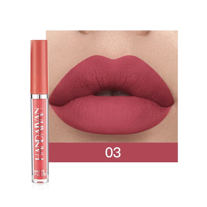 Liquid Lipstick Set Ultra Matte Velvet Waterproof Long Lasting Lip Glosses Nude Makeup Cosmetic Kit