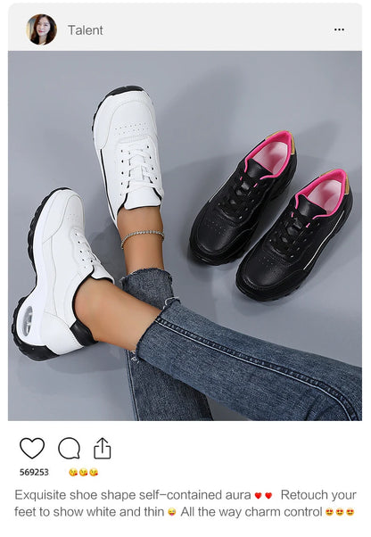 Shoes for Women Platform Casual Sneakers Designer Brand Luxury Women Walking Shoes Wedges Chunky Hiking Woman Sports Shoes 2024.