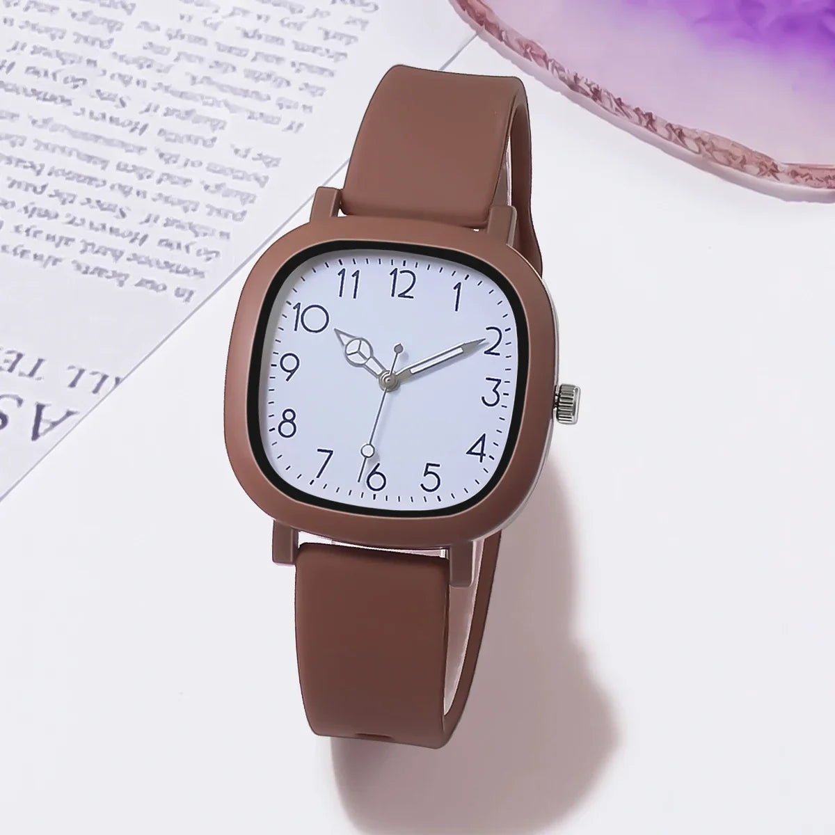 Fashion Women Watch Silicone Quartz Wristwatches For Women Clock Christmas Gift Valentine's Day Ladies Watches Reloj Mujer.