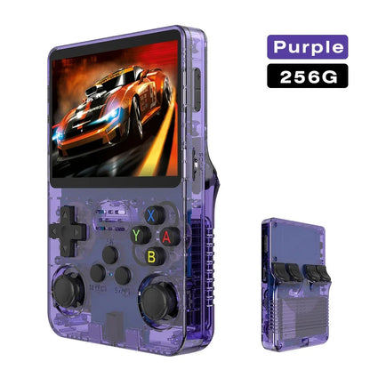 256G Open Source R36S Video Game Console Linux System 3.5 Inch IPS Screen Portable Pocket Video Player 64G/128G best Game gift