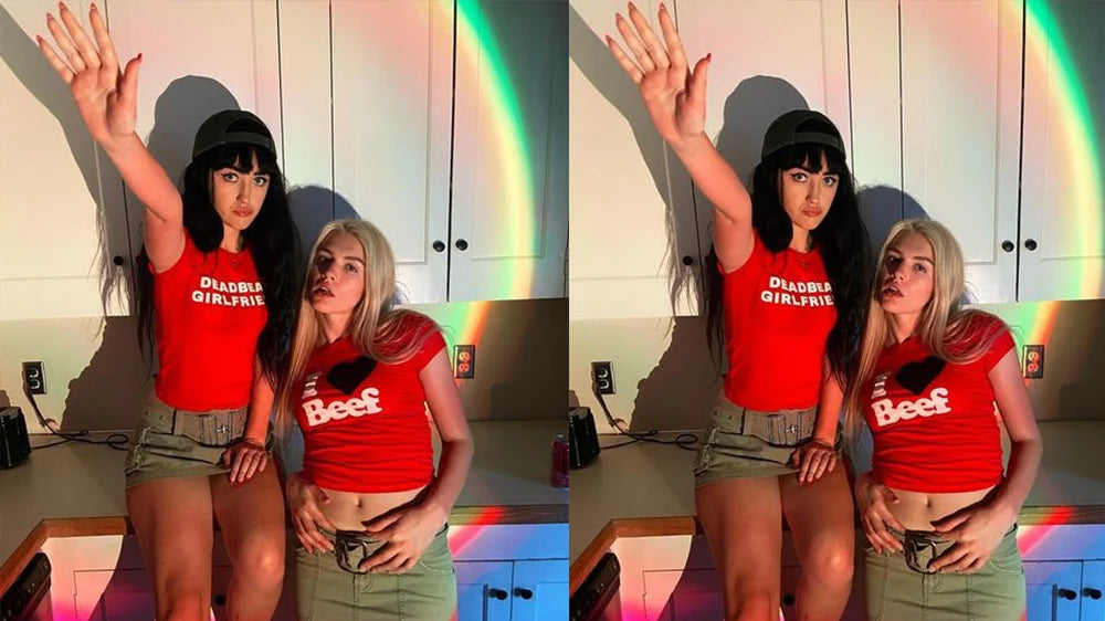 Y2k Kleidung Vintage roten Buchstaben Druck Crop Tops weibliche T-Shirts Harajuku Baby T-Shirts 1920er Jahre Emo Skinny Goth Kurzarm sexy Tops.