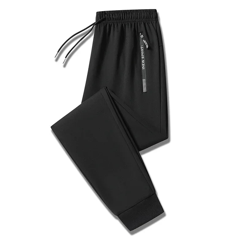 Men's Plus Size M-8XL Casual Loose Sports Pants Straight Leg Harlan Long Trousers Spring Autumn Long Pants Male Clothing 145KG.