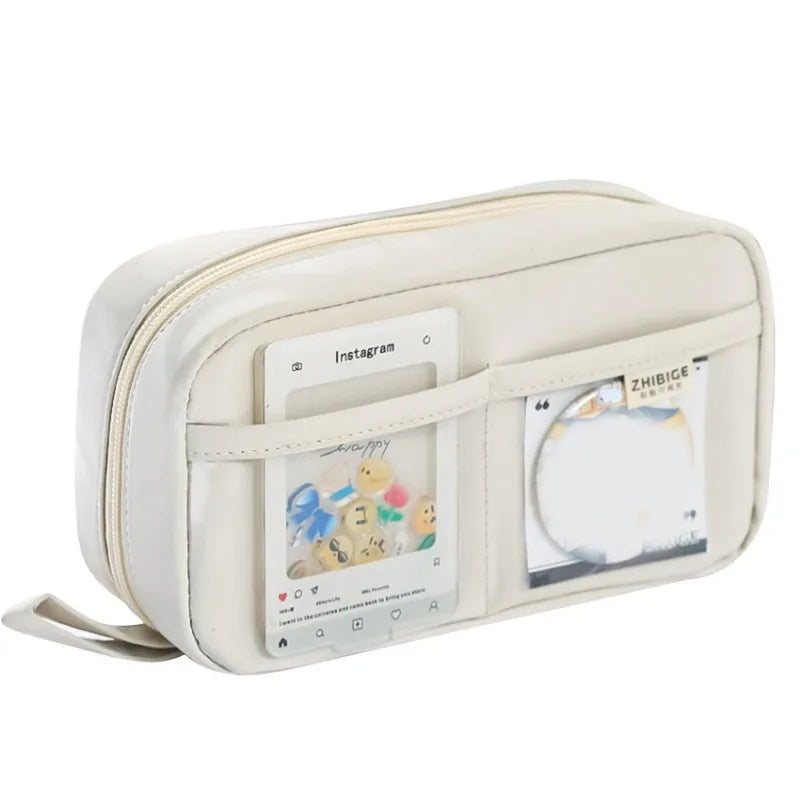 Neue weibliche Grundschule Mittels chüler Briefpapier Box mit hohem ästhetischen Wert Feder mäppchen und Feder mäppchen.