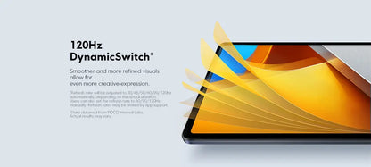 Global Version POCO Pad Tablet 12.1'' 120Hz 2.5K LCD Display Snapdragon 7s Gen 2 Octa core 10000mAh Battery 33W Charging.