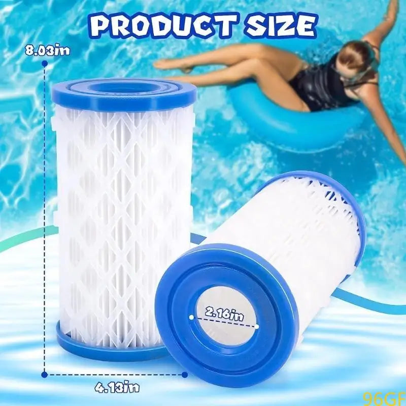 96GF Plastic Pool Filter Cartridge Pool Filter Replacement Swimming Pools Filter