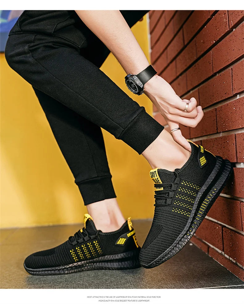 2023 New Spring Autumn Men's Shoes Sports All-match Middle-aged And Elderly Casual Shoes Breathable Fashion Men's Cloth Shoes.