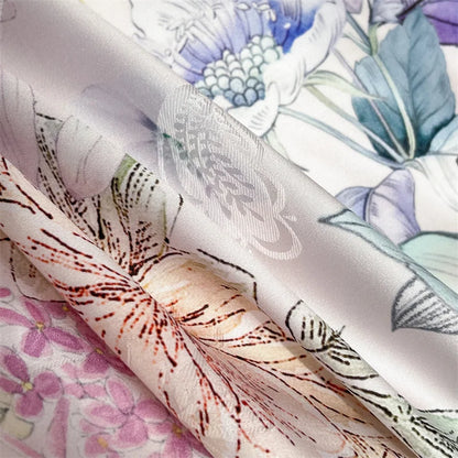 Flowers Prints Bedding Set Lyocell Eucalyptus Fiber Super Soft Silky Cool Feeling Duvet Cover Bed Sheet/Fitted Sheet Pillowcases.