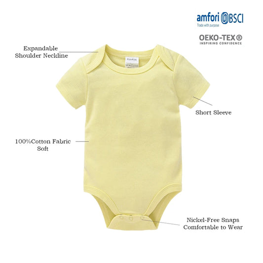 Hochwertige Baby Stram pler Jungen Kleidung Musselin leere Bodysuit Mädchen rosa einfarbige Overall einteilige Säuglings produkte 0-24m