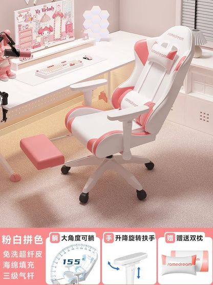 Moderne Gaming-Bürostühle, Computer, ergonomisch, drehbar, Komfort-Bürostühle, verstellbare mobile Büromöbel, Bureaustoel LLOC