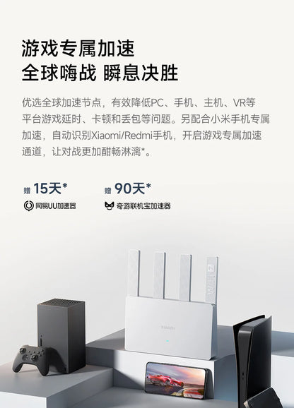 Xiaomi Router BE3600 WiFi 7 Dual-Band Qualcomm quad-core Gaming Acceleration 3570Mbps Dual WAN LAN Mesh Network Repeater VPN
