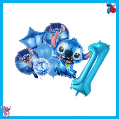 Disney Lilo und Stitch Geburtstag Party Dekoration Geschirr Tasse Teller Tischdecke Luftballons Thema Party liefert Banner Hintergrund