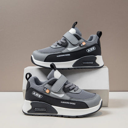 Autumn Girls Sneakers Mesh Fashion Soft Sole Outdoor Non-slip Children Casual Shoes Running Basketball Boy Sport Shoe Size 26-37.